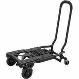 Cosco Shifter Hand Truck & Cart, 300 lb Capacity, 16" Width x 32.50" Depth x 34.30" Height, Steel Frame, Black (CSC12223BLK1FXE) Each