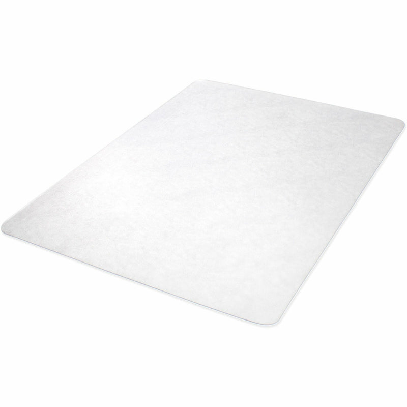 Deflecto SuperGrip Chairmat, Hard Floor, Carpet, Chair, 60" Length x 46" Width, Lip Size 25" Length x 12" Width, Vinyl, Clear (DEFCM23442FSPRC) Each