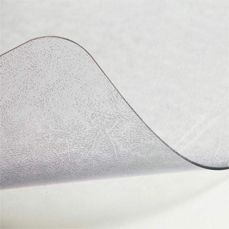 Deflecto SuperGrip Chairmat, 53" Length x 45" Width, Lip Size 25" Length x 12" Width, Vinyl, Clear (DEFCM23232SPRC) Each