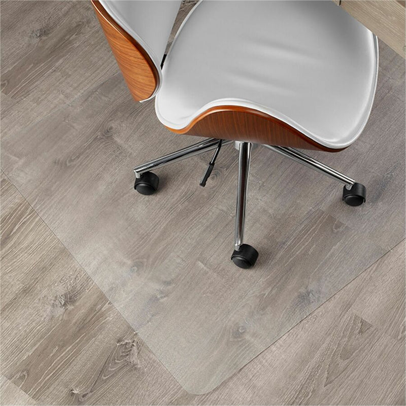 Deflecto SuperGrip Chairmat, Hard Floor, Carpet, Chair, 53" Length x 45" Width, Rectangular, Vinyl (DEFCM23242SPRC) Each