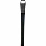 Genuine Joe Plastic Lobby Broom, 36" Handle Length, 36" Overall Length, Blue, Black (GJO02410) Each