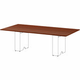 Lorell Essentials Modular Conference Tables, 94" x 47" x 1", Band Edge, Finish: Mahogany (LLR16310) Each