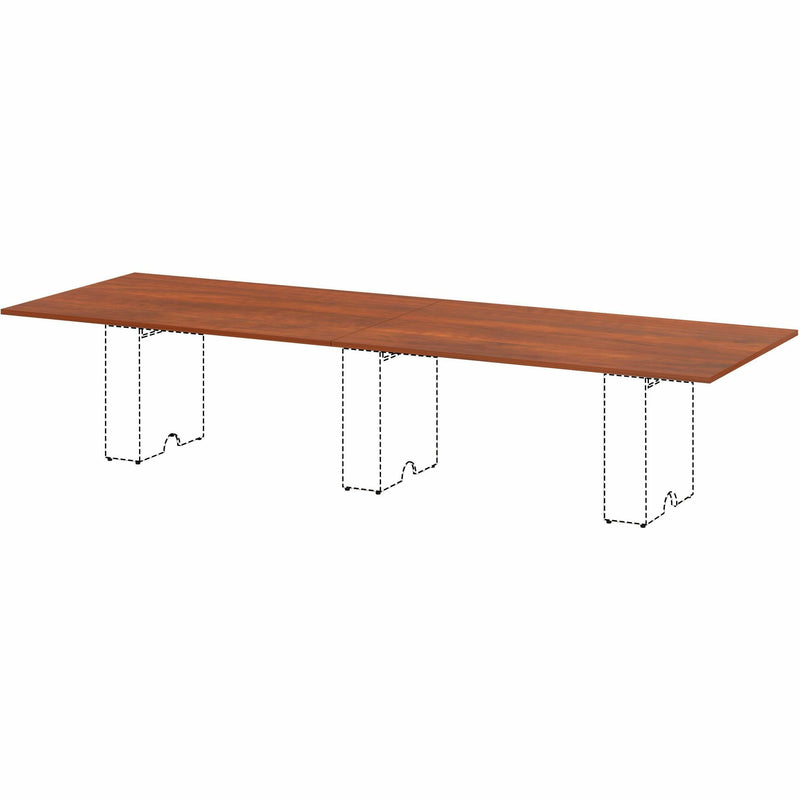 Lorell Essentials Modular Conference Tables, 70.8" x 47" x 1", Band Edge, Finish: Cherry (LLR16331) Each