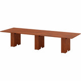 Lorell Essentials Modular Conference Tables, 70.8" x 47" x 1", Band Edge, Finish: Cherry (LLR16331) Each