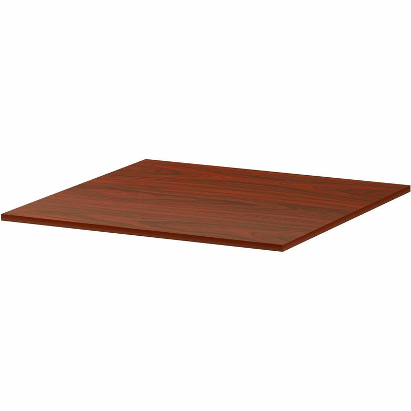 Lorell Essentials Modular Conference Tables, 1" x 47"47", Band Edge, Mahogany Table Top (LLR16340) Each