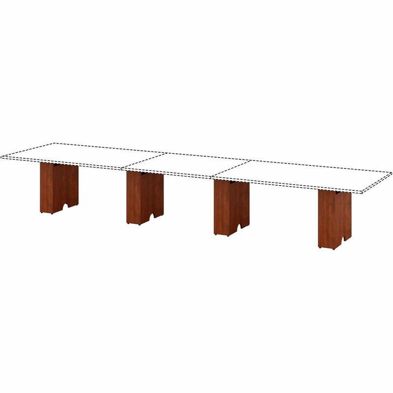 Lorell Essentials Modular Conference Tables, 23.6" x 7.9" x 28.5", Cherry (LLR16301) Each