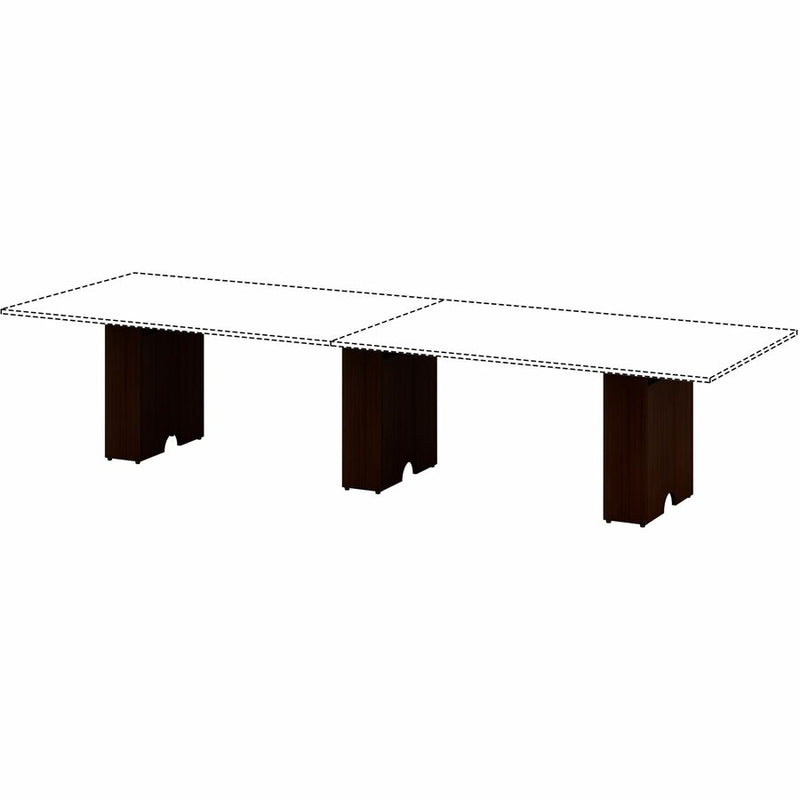 Lorell Essentials Modular Conference Tables, 23.6" x 7.9" x 28.5", Espresso (LLR16304) Each