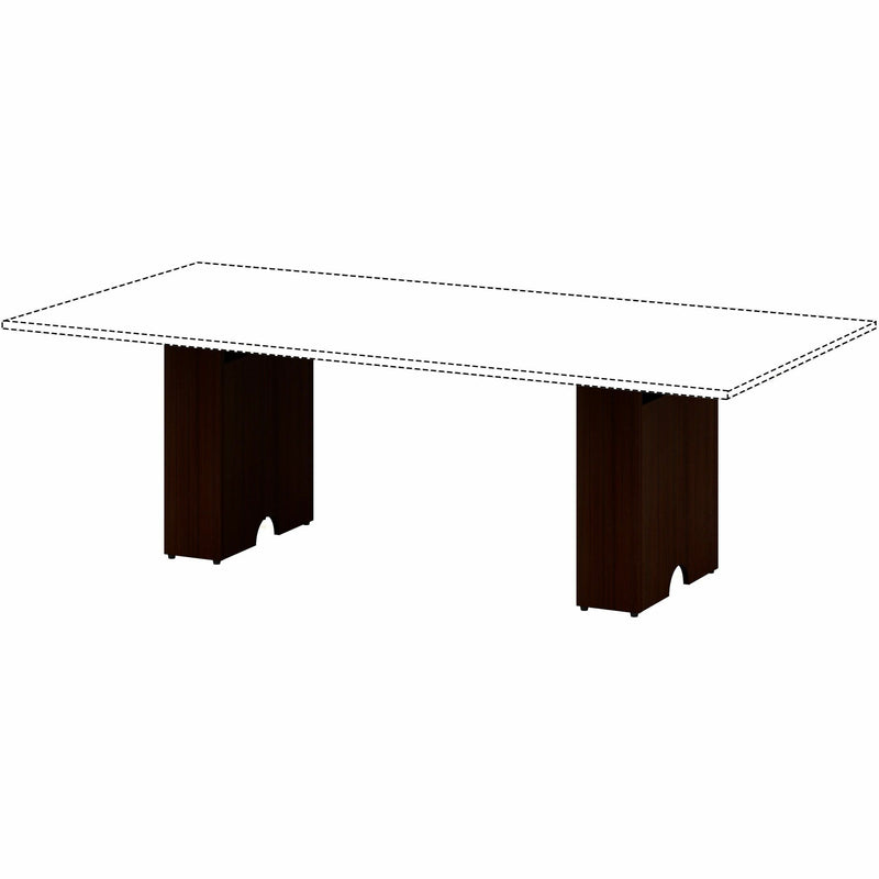 Lorell Essentials Modular Conference Tables, 23.6" x 7.9" x 28.5", Espresso (LLR16304) Each