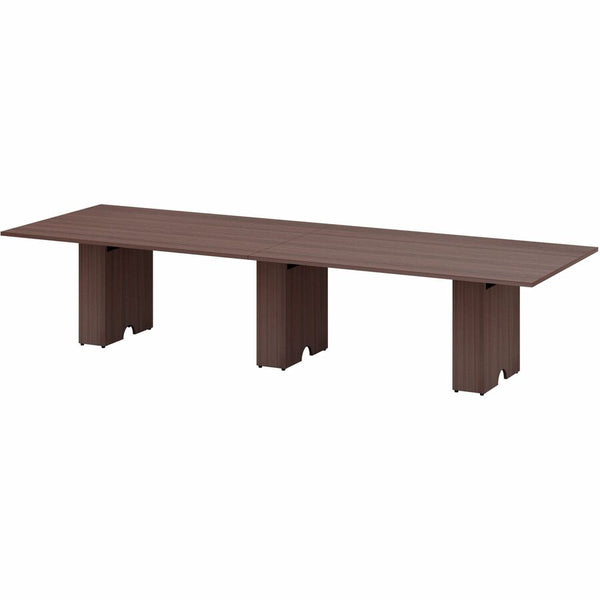 Lorell Essentials Modular Conference Tables, 59" x 47" x 1", Band Edge, Espresso Table Top (LLR16324) Each