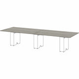 Lorell Essentials Modular Conference Tables, 70.8" x 47" x 1", Band Edge, Finish: Weathered Charcoal (LLR16333) Each