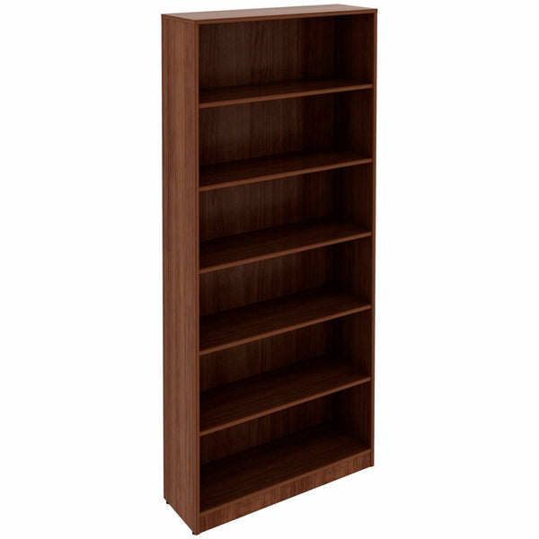 Lorell Laminate Bookcases, 36" Width x 12" Depth x 84" Height, 6 x Shelves, Walnut (LLR99752) Each