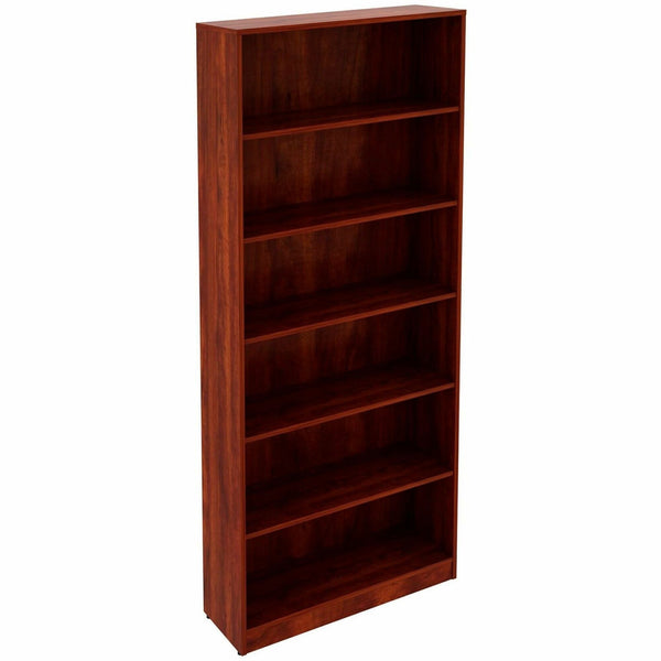 Lorell Laminate Bookcases, 36" Width x 12" Depth x 84" Height, 6 x Shelves, Cherry (LLR99751) Each