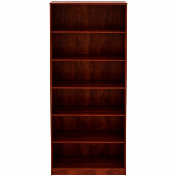 Lorell Laminate Bookcases, 36" Width x 12" Depth x 84" Height, 6 x Shelves, Cherry (LLR99751) Each