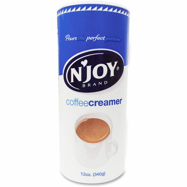 Njoy Nondairy Creamer, 0.75 lb (12 oz), 24/CartonCanister (SUG90780CT) Case of 24