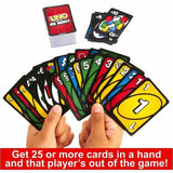 UNO Show 'Em No Mercy Card Game For Kids, Adults & Family Night, Parties And Travel, 168 Card(s), Party (MTTHWV18) Each
