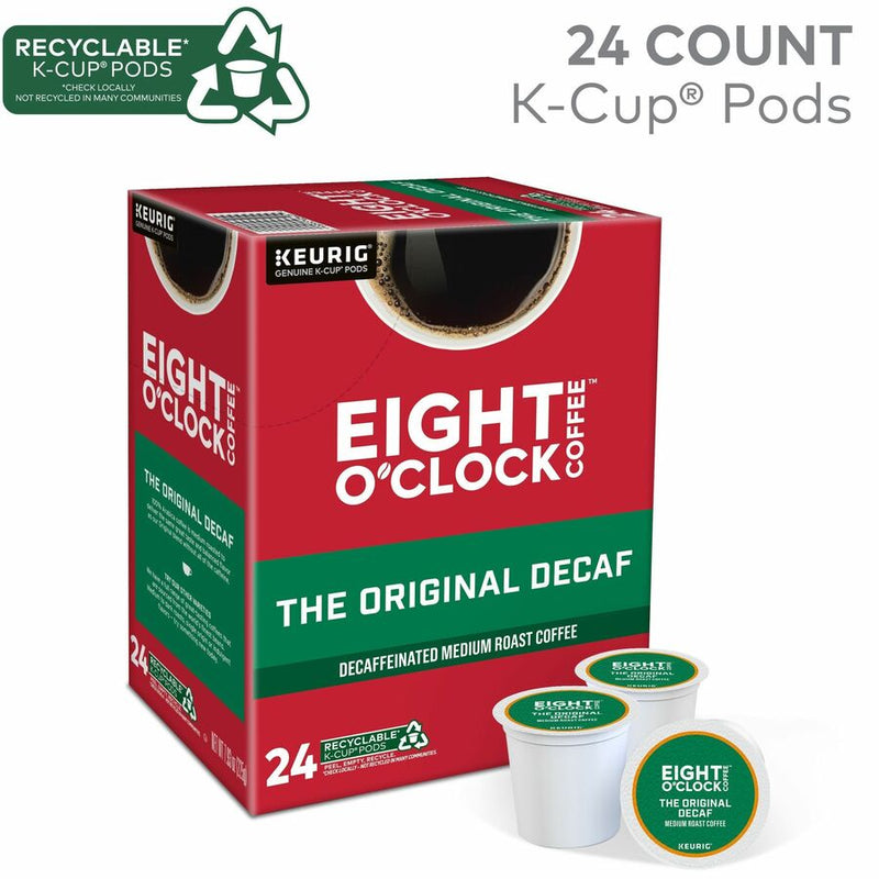 Eight O'Clock K-Cup Coffee, Compatible with Keurig K-Cup Brewer, Medium, 24/Box (GMT0638) Box of 24