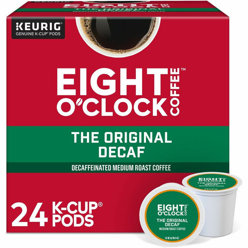 Eight O'Clock K-Cup Coffee, Compatible with Keurig K-Cup Brewer, Medium, 24/Box (GMT0638) Box of 24