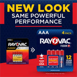 Rayovac Fusion Battery, AAA, 4/Carton (RAY8248TFUS1CT) Case of 4