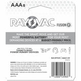 Rayovac Fusion Battery, AAA, 4/Carton (RAY8248TFUS1CT) Case of 4