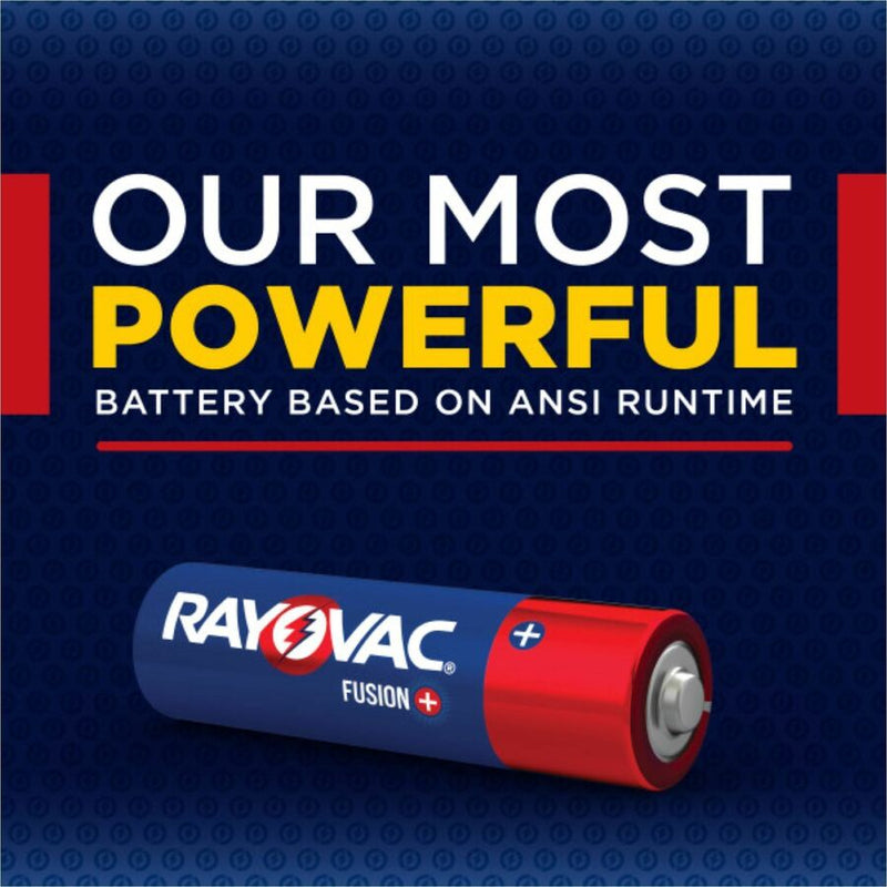 Rayovac Fusion Battery, AA, 4/Carton (RAY8158TFUSCT) Case of 4