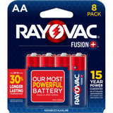 Rayovac Fusion Battery, AA, 4/Carton (RAY8158TFUSCT) Case of 4