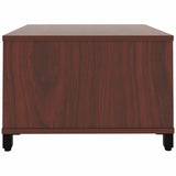 Lorell Reception Table, Height Adjustable x 24" Table Top Width x 24" Table Top Depth, 20" Height, Mahogany (LLR69200) Each