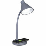 OttLite Twist LED Desk Lamp, 16.8", Gray, 5 W LED Bulb, for Desk, Smartphone (OTTCSNWC51W) Each