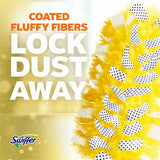 Swiffer Unscented Duster Kit, Fiber Bristle, 36" Handle Length, Yellow, 4/Carton (PGC89114) Case of 4