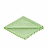 Unger MicroWipe 2000 Medium-Duty Microfiber Cloth, Green, 10/Carton (UNGMB400) Case of 10