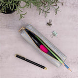Pukka Pads Haze Carrying Case Pencil, 2" x 7.9", Blue, Vegan Leather, Faux Leather, Synthetic Leather Body (PKP9981BEHZE) Each