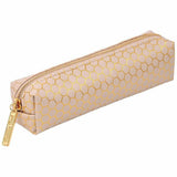 Pukka Pads Haze Carrying Case Pencil, 2" x 7.9", Holographic Geometric Gold, Gold Foil, Classy Geometric (PKP9981TEHZE) Each