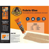 Gorilla Fabric Glue, 2.50 fl oz, Clear (GOR8025501) Each