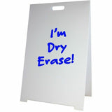 Flipside Premium Dry-Erase Marquee Easel, White Corrugated Plastic Surface (FLP31276) Each