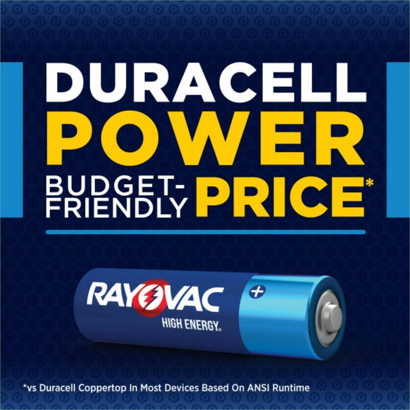 Rayovac Alkaline AA Batteries, 12/Pack (RAY81512T) Pack of 12