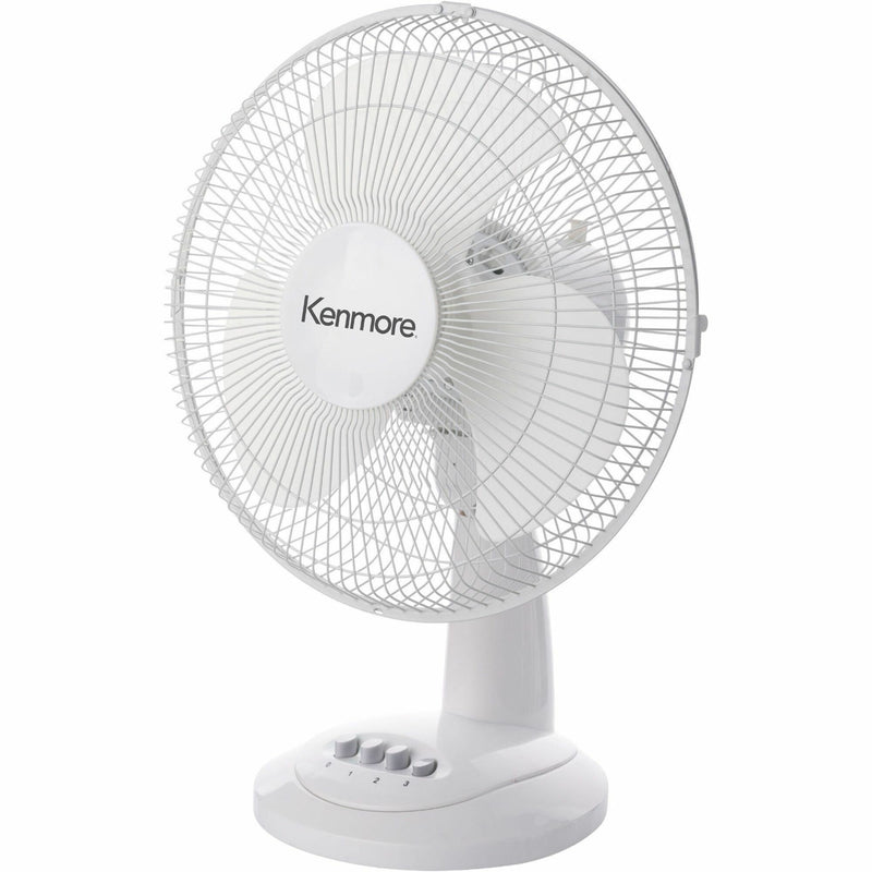 ESM Oscillating Fan, 3 Speed, Oscillating, Air Circulation, White (ESMKM60007WH) Each