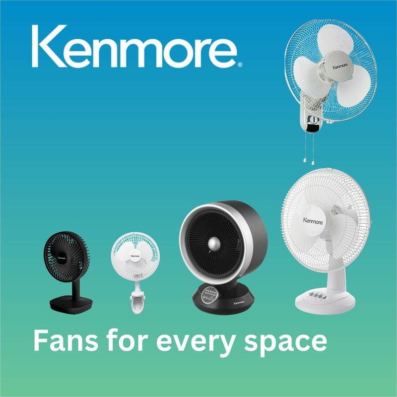 ESM 6" Rechargeable Fan, 4 Speed, Rechargeable, Lightweight, Quiet Operation, Black (ESMKM60002BK) Each