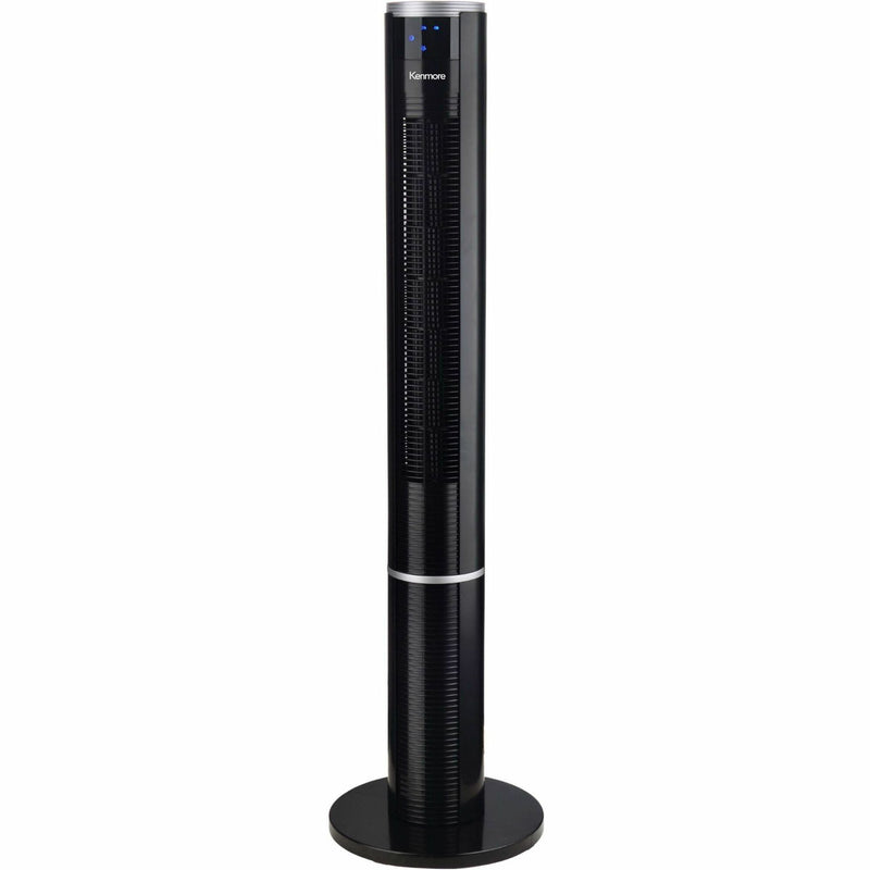ESM Bladeless Tower Fan, 3 Speed, Bladeless, Oscillating, Timer, Energy Efficient, Black (ESMKM60018BK) Each