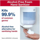 TORK Hand Sanitizer Foam Refill, Fragrance-free Scent, 1.06 quart, Pump Bottle Dispenser, 6/Carton (TRK401813) Case of 6