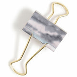 U Brands Binder Clip, 1", Gold, Assorted, Pink, Purple, White, Medium, 145 Sheet Capacity, Steel, Metal, 36/Pack (UBR3611U0624) Pack of 36