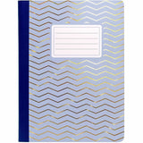 Pukka Pads Haze Notebook, 6 29/32" x 9 4/5", Rounded Corner, Sturdy Cover, 70 Sheets, 140 Pages, Stitched, B5, 3/Pack (PKP9976ASTHZE) Pack of 3
