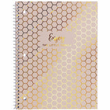 Pukka Pads Haze Notebook, Letter, 8½" x 11", Cardboard Cover, 50 Sheets, Spiral, 3 Hole(s), 80 g/m² Grammage, 3/Pack (PKP9978ASTHZE) Pack of 3