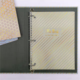 Pukka Pads Haze Notebook, Letter, 8½" x 11", Cardboard Cover, 50 Sheets, Spiral, 3 Hole(s), 80 g/m² Grammage, 3/Pack (PKP9978ASTHZE) Pack of 3
