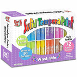 Kwik Stix Tempera Paint/Paper Set, Stick, Assorted Pastel (TPG692) Each