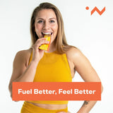 Why Bars Superfood Protein Snack Bars, Gluten-free, Dairy-free, Soy-free, Non-GMO, Individually Wrapped, Mango Ginger, 2.04 oz, 12/Pack (WHYWB5) Pack of 12