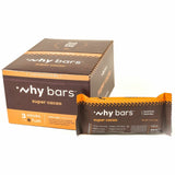 Why Bars Superfood Protein Snack Bars, Gluten-free, Dairy-free, Soy-free, Non-GMO, Individually Wrapped, Super Cacao, 2.04 oz, 12/Pack (WHYWB1) Pack of 12