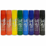 Kwik Stix Tempera Paint/Paper Set, Stick, Red, Orange, Yellow, Green, Light Blue, Dark Blue, Purple, Black (TPG698) Each