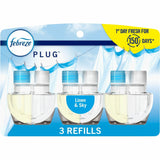 Febreze Plug Linen/Sky Oil Refill, Oil, 0.8 fl oz (0 quart), Linen & Sky, 50 Day, 3/Pack (PGC13846PK) Pack of 3