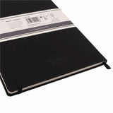 Pukka Pads Signature Notebook, Letter, 8½" x 11", Black Vegan Leather Cover, 1 Subject(s), 96 Sheets, 192 Pages (PKP9942SIG) Each