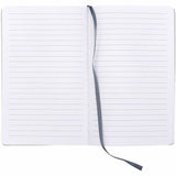 Pukka Pads Notebook, 5 7/64" x 8 1/5" x 0.5" x 5.2", Blue Vegan Leather, Gold Cover, 1 Subject(s), 96 Sheets, 3/Pack (PKP9977BEHZE) Pack of 3