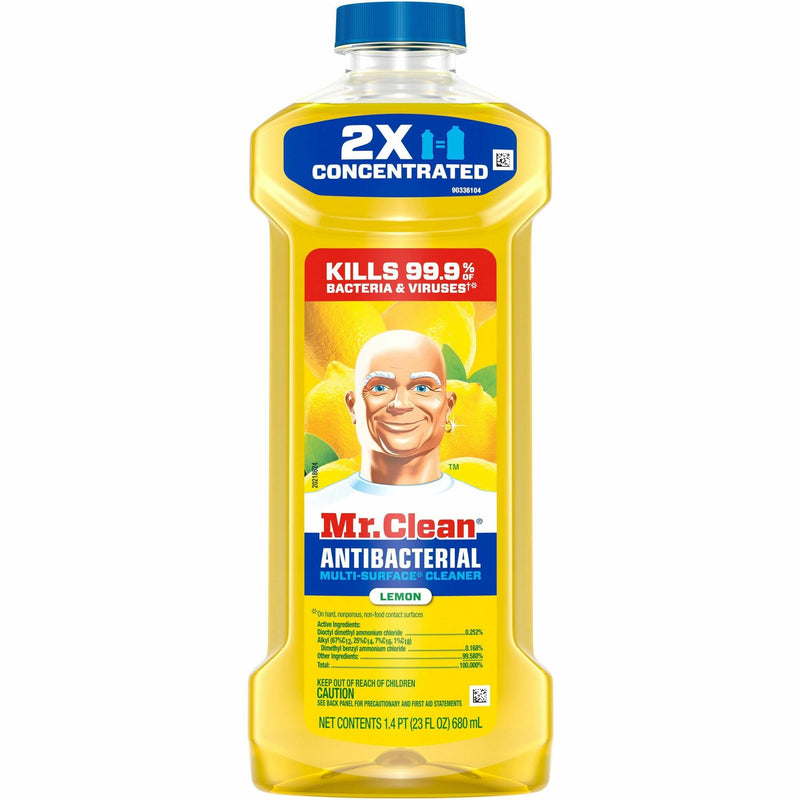 Mr. Clean 2X Concentrated Multi-Surface Cleane, 23 fl oz (0.7 quart), Fresh, Lemon Scent (PGC06892) Each